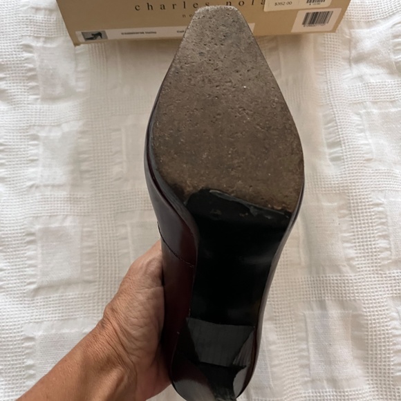 Charles Nolan - Hilary Heels w/Elastic Strap (37.5) - Picture 4 of 4